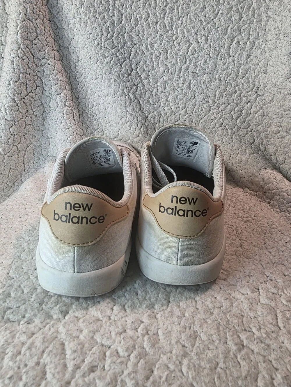 New Balance Numeric 212 Pro Court NM212NTT White Canvas Mens Shoes Size 10